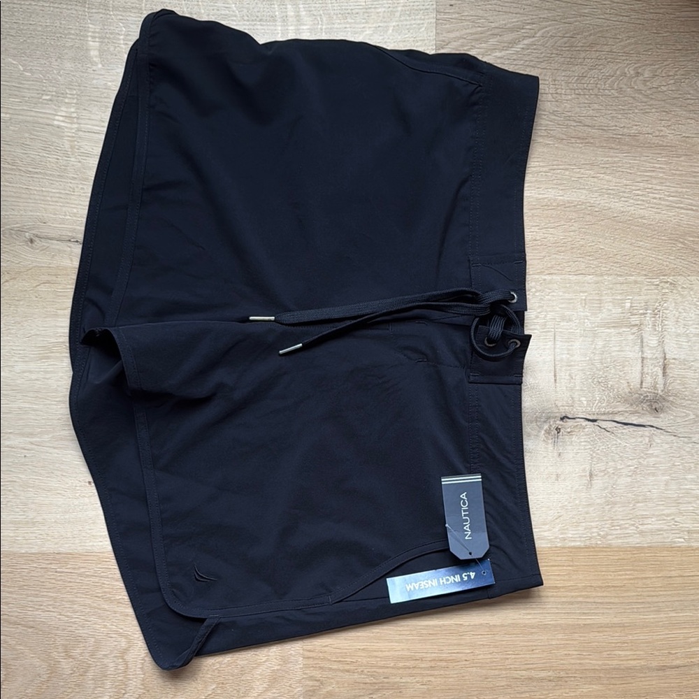 Nautica Black Swim Shorts New With Tags